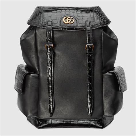 gucci alligator backpack|gucci alligator wallet.